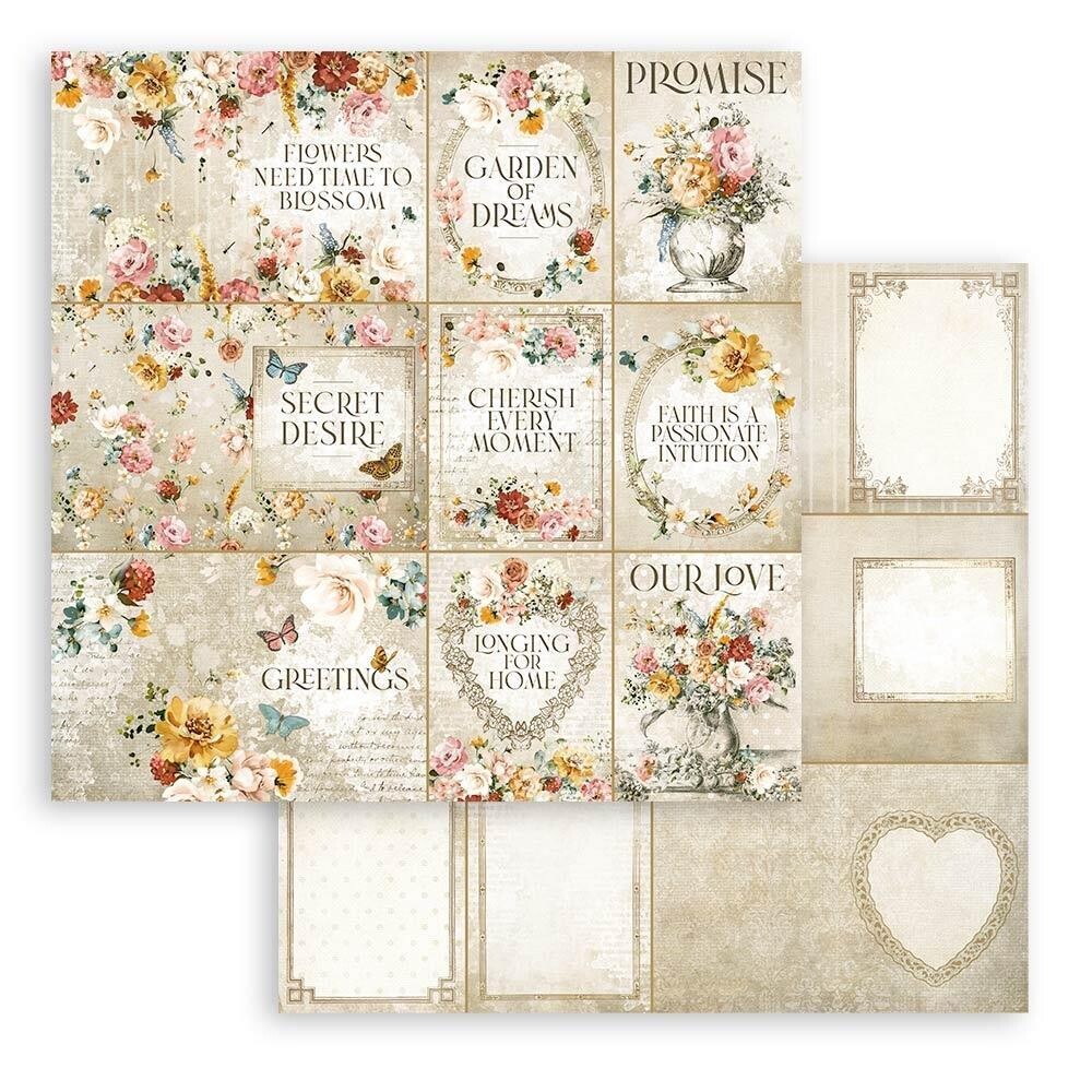 Cards - Garden of Promises - 12"x12" Double-sided Paper Sheet
