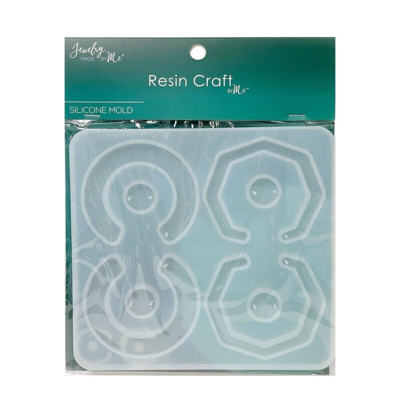 Resin Jewelry Made by Me - Silicone Mould - Big Hoops