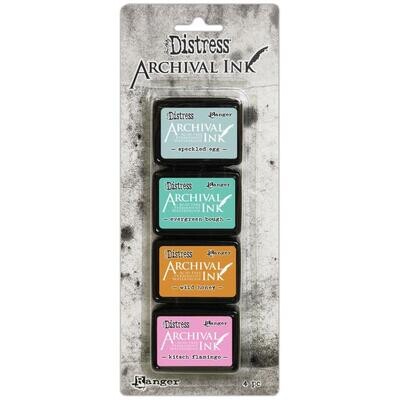 Ranger - Tim Holtz - Mini Archival Ink pads - Distress Kit #4