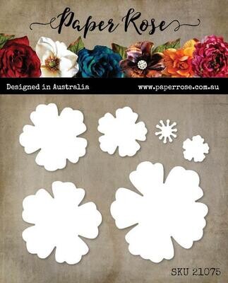 Paper Rose Metal Cutting Die - Margot Flower
