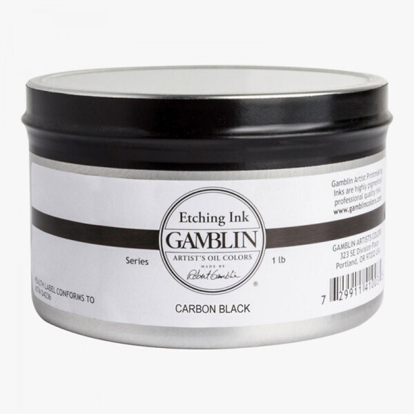 Gamblin Etching Ink - S1 Carbon Black