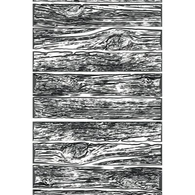 Sizzix - 3D Texture Fades by Tim Holtz - Mini - Lumber