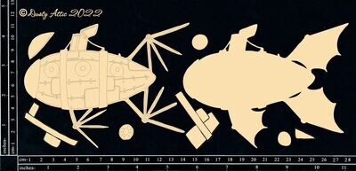 Dusty Attic - Chipboard - Marine Mechanicals - Submarine - Medium