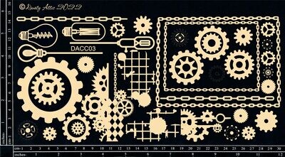 Dusty Attic - Custom Mixed Chipboard – Industrial
