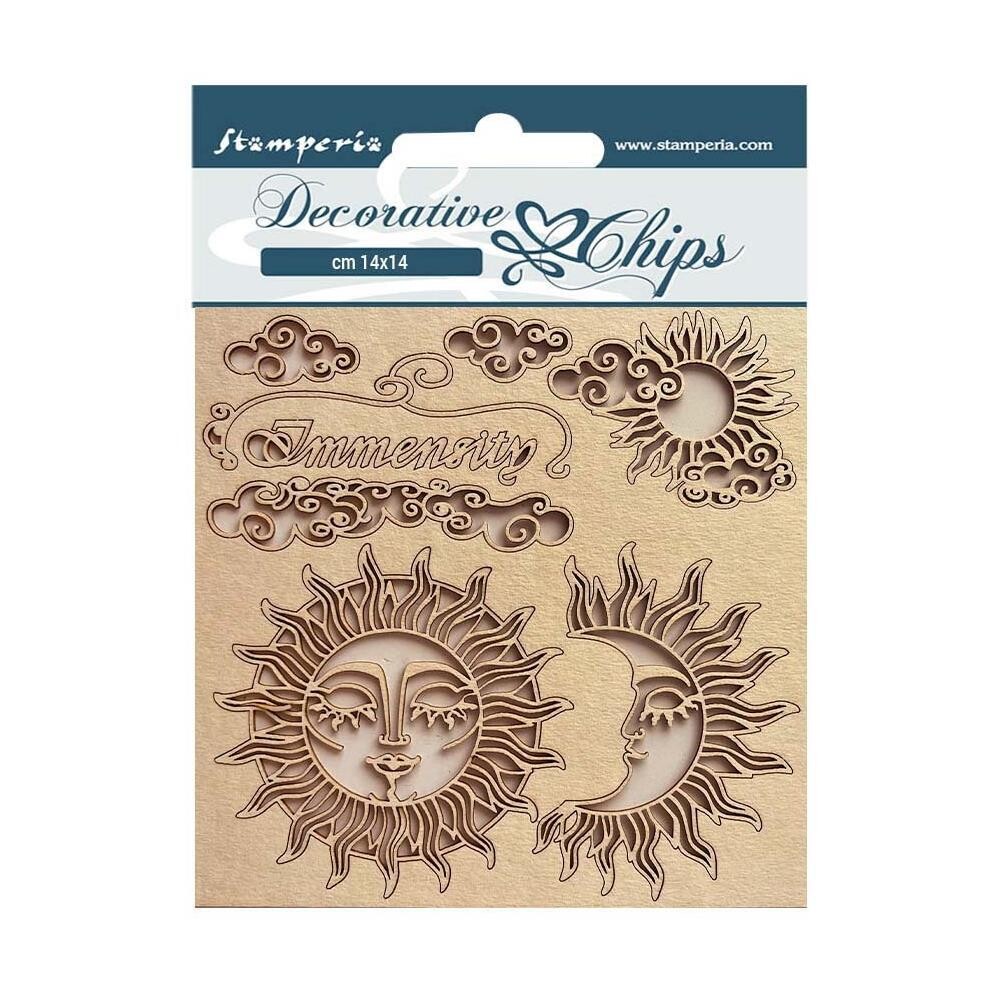 Stamperia - Decorative Chips - Cosmos Infinity - Immensity