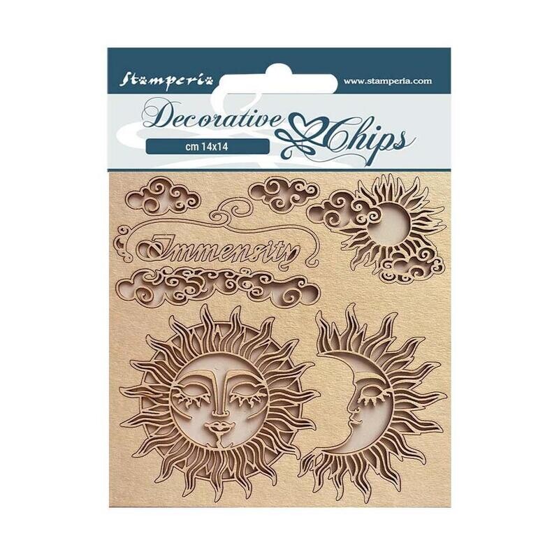 Stamperia - Decorative Chips - Cosmos Infinity - Immensity