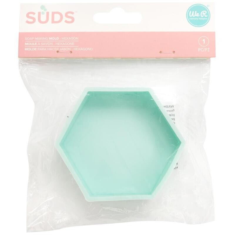 We R Memory Keepers - SUDS - Soap Making Mould - Hexagon
