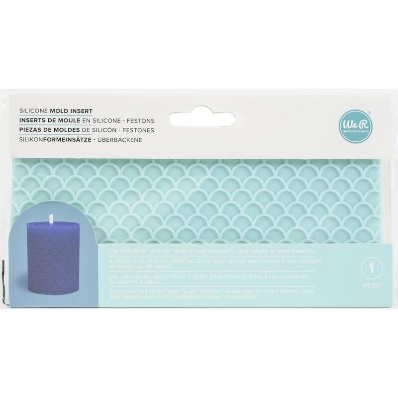 SUDS - Candle or Soap Maker Mould - Scallops