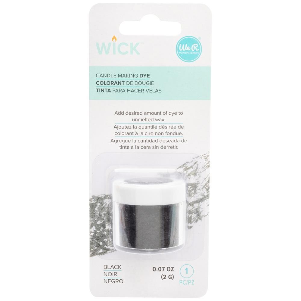 We R Memory Keepers - Candle Making Dye - Black