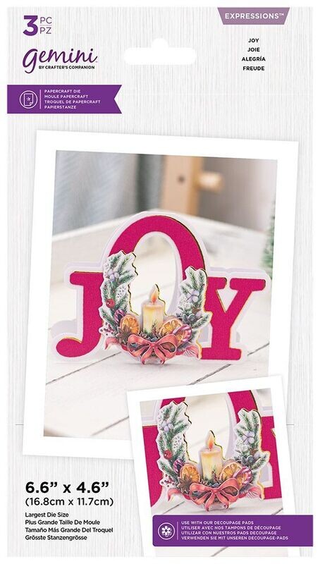 Crafter&#39;s companion - Metal Cutting Die - Joy