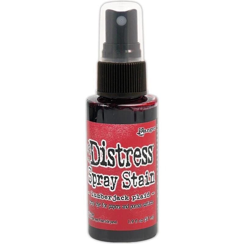 Distress Spray Stain - Lumberjack Plaid - Tim Holtz 