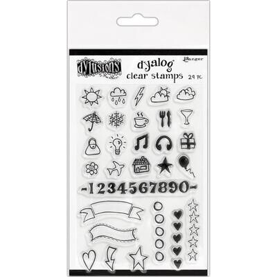 Dyan Reaveley&#39;s Dyalogue - Clear Stamps -The Full Package