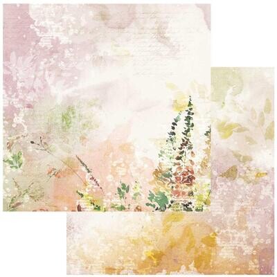 49 and Market - ARToptions Plum Grove -12&quot;x12&quot; Double-sided paper - Flowerscape