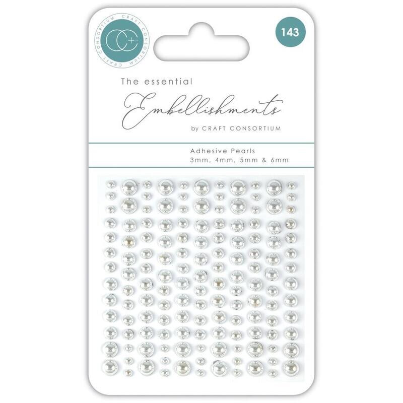 Craft Consortium - Pearls - Silver