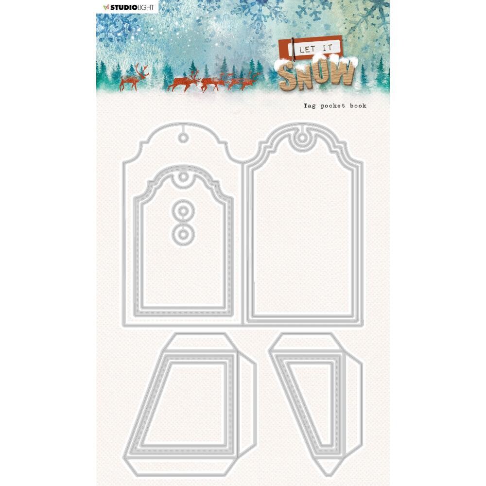 Studio Light - Let it Snow - Tag Pocket Book