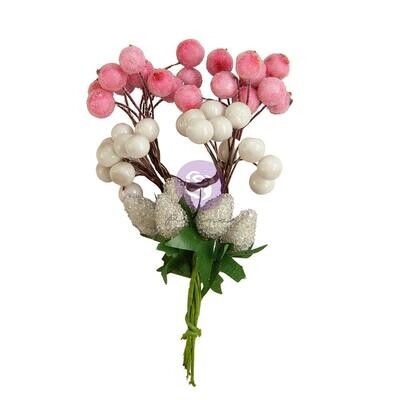 Prima Marketing Flowers - Candy Cane Lane - Berries