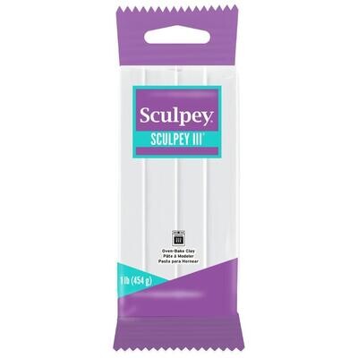 Sculpey® lll - Oven-bake Clay - White - 227g