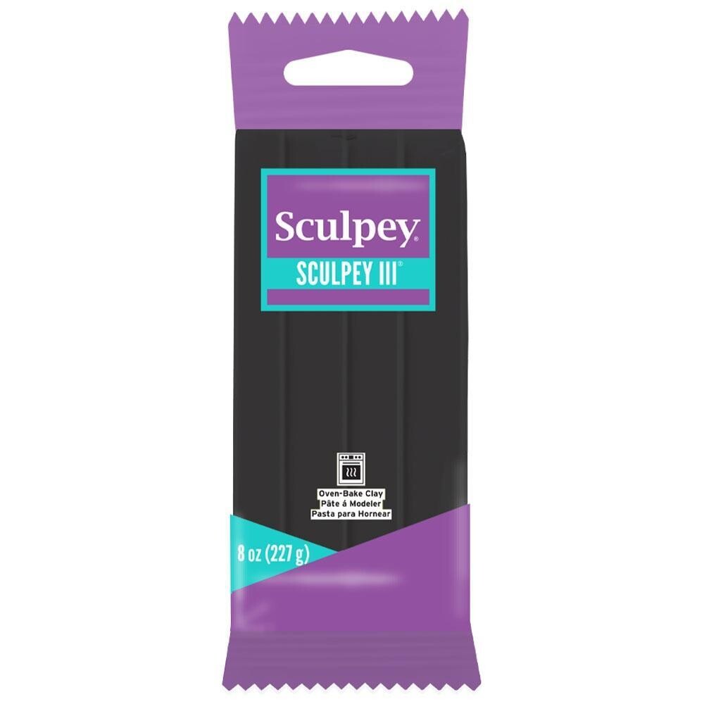 Sculpey® lll - Oven-bake Clay - Black - 227g