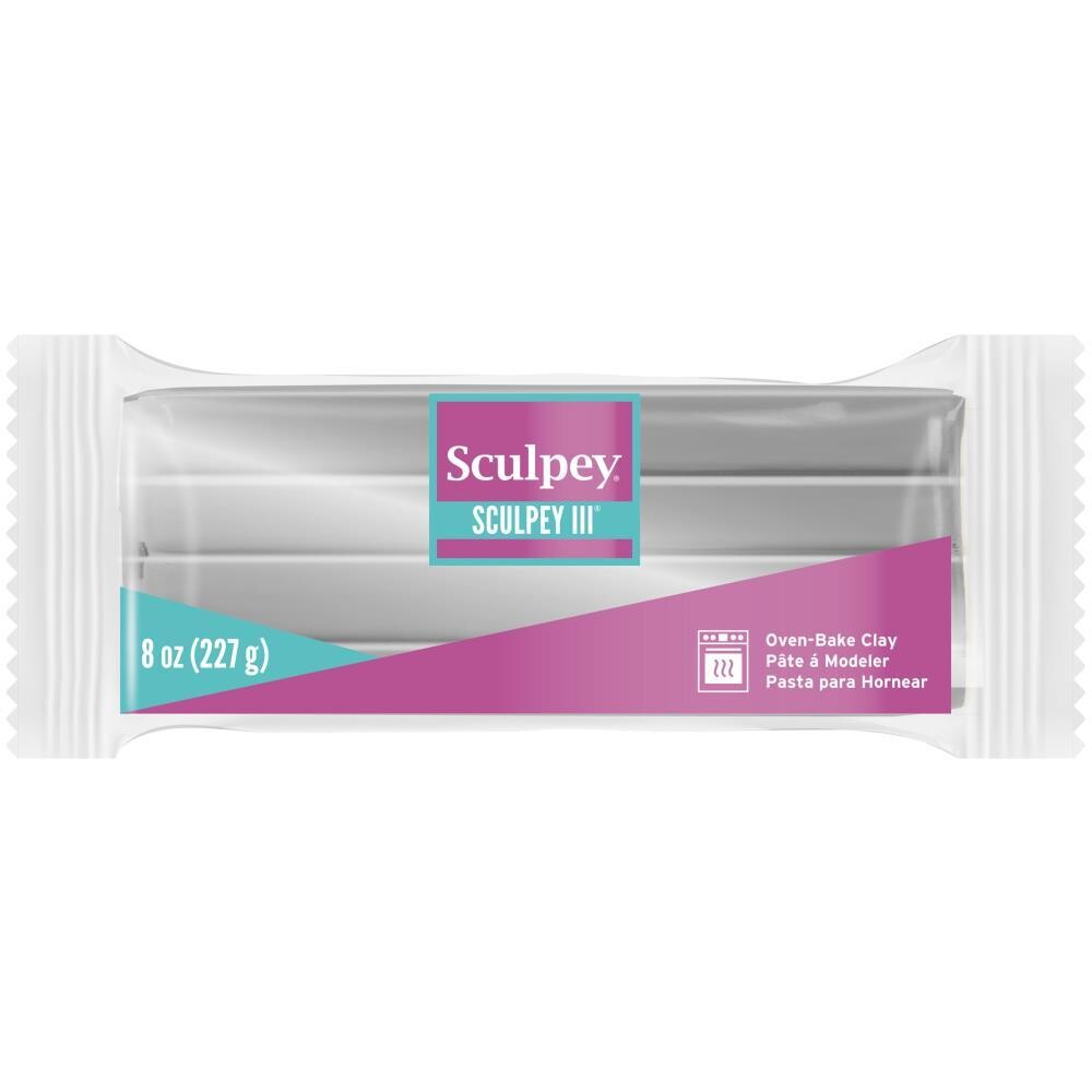 Sculpey® lll - Oven-bake Clay - Silver - 227g