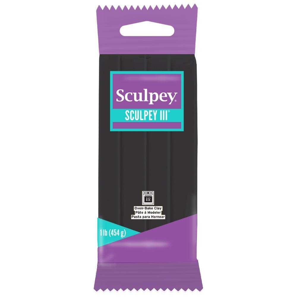 Sculpey® lll - Oven-bake Clay - Black - 454g