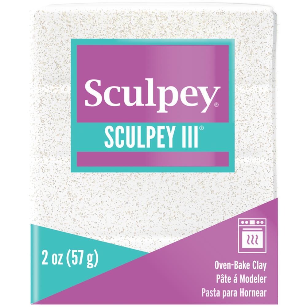 Sculpey® III - Oven-bake Clay with Glitter - 7 different colours