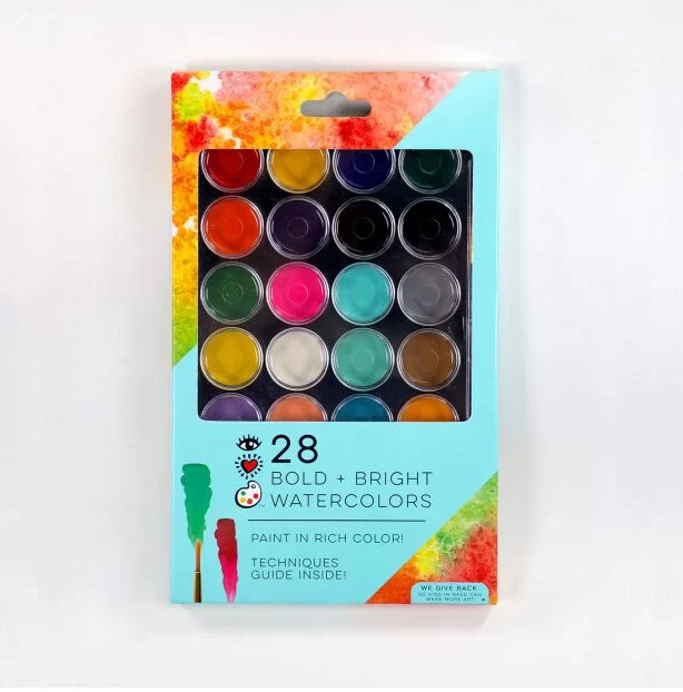 I Heart Art - Bold and Bright Watercolours
