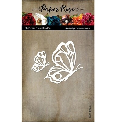 Paper Rose Metal Die - Amaya Butterflies