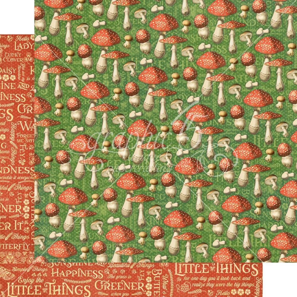 Graphic 45 - Little Things Collection - 12&quot;x12&quot; Doublesided Paper sheet - Sprinkle Kindness