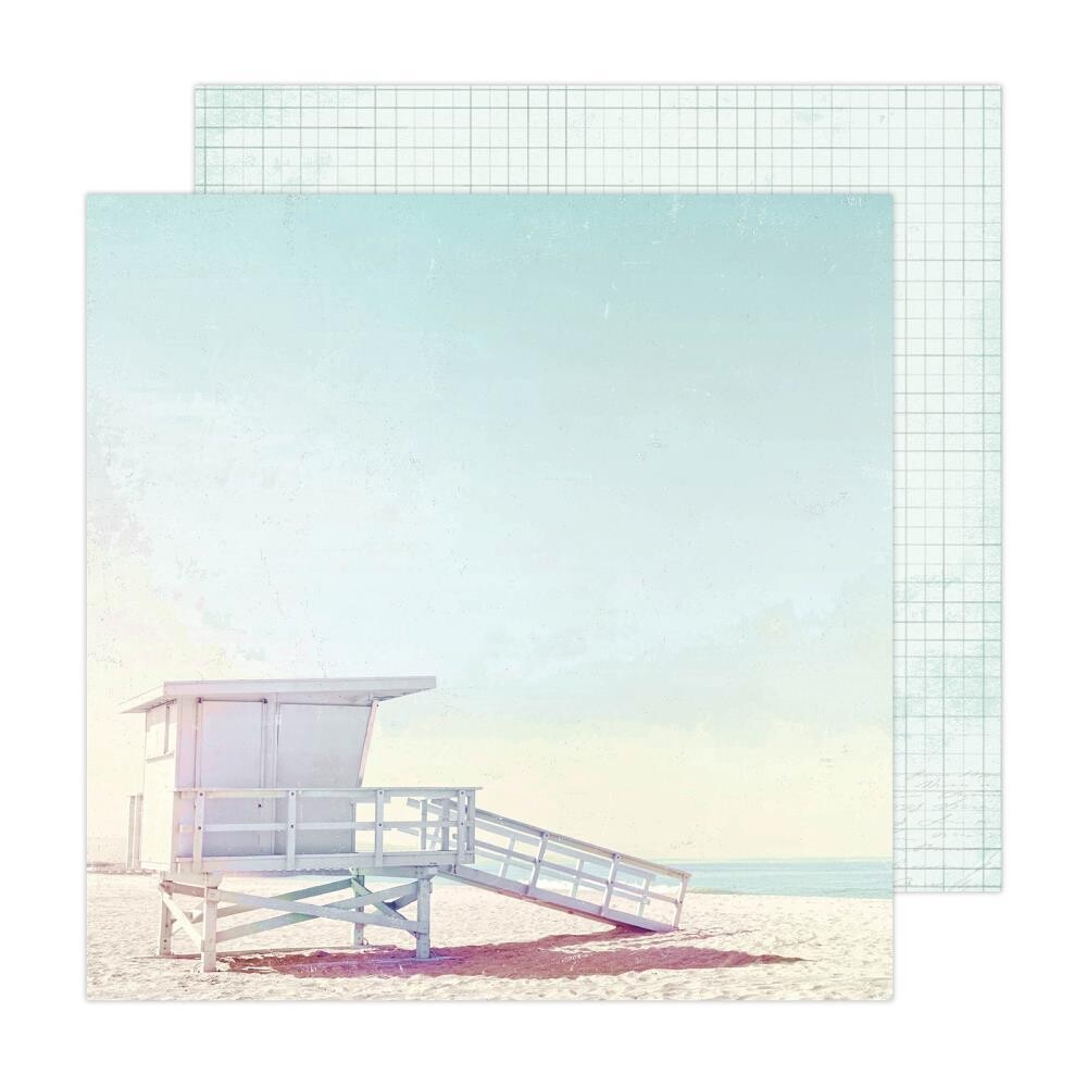Heidi Swapp - Sun Chaser - Beach Life - 12&quot;x12&quot; Doublesided Paper