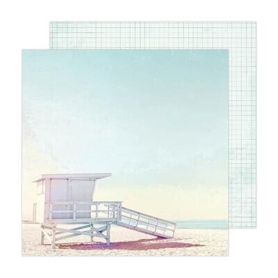 Heidi Swapp - Sun Chaser - Beach Life - 12"x12" Doublesided Paper
