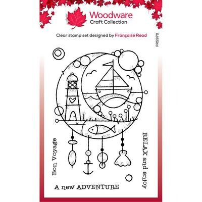 Woodware Craft Collection - Clear Stamp - Singles Seaside Dreamcatcher