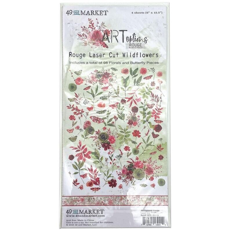 49 and Market - ARToptions Rouge - Wildflower Cut-out