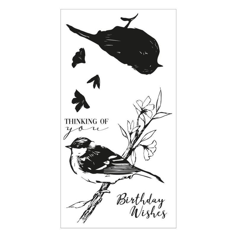 Sizzix - Stamp Set - Summer Bird