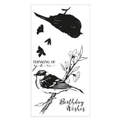 Sizzix - Stamp Set - Summer Bird