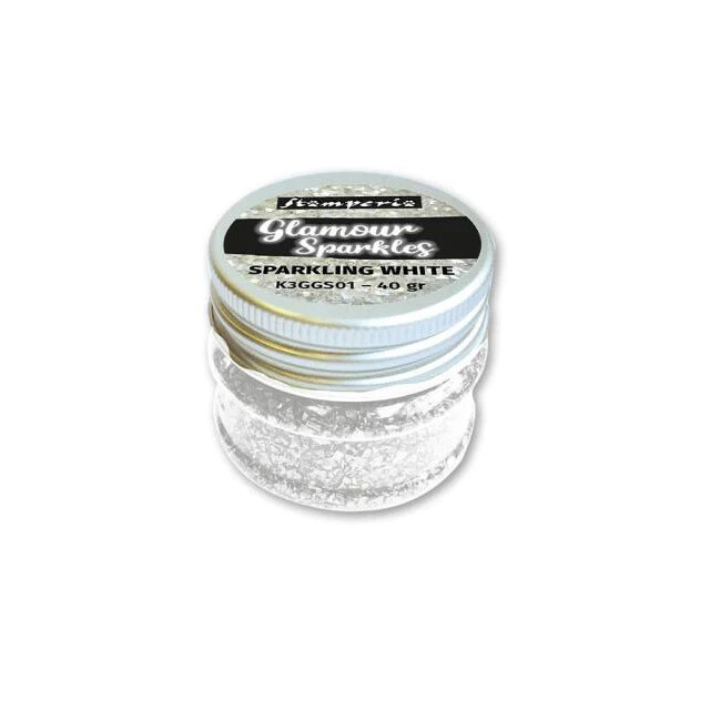 Stamperia - Sparkles - Sparkling White