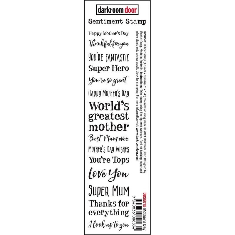 Darkroom Door - Sentiment Stamp Set - Mother's Day