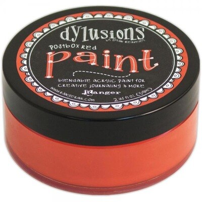 Dylusions Blendable Acrylic Paint 2oz - Postbox Red