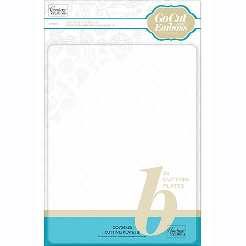 Couture Creations - GoCut and Emboss Cutting B plates