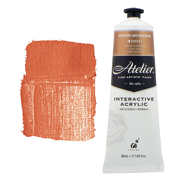Atelier Interactive Artists Acrylic - Copper - 80ml Tube