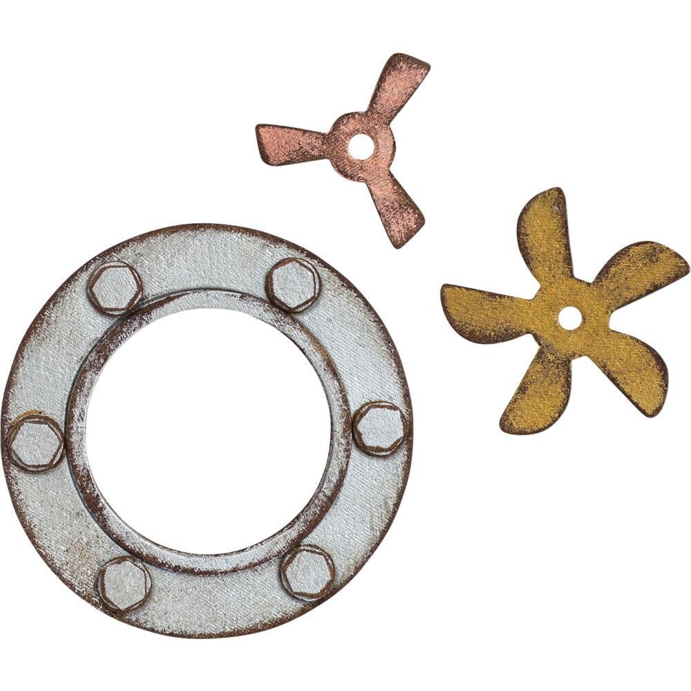 Sizzix - BIGZ Die By Tim Holtz - Steampunk Parts