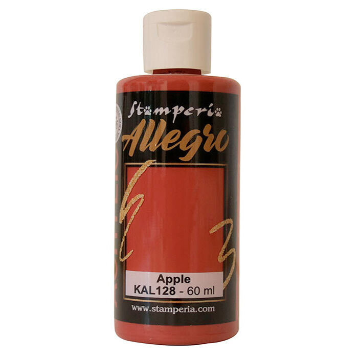 Stamperia - Allegro Acrylic Paint - 60ml - Apple