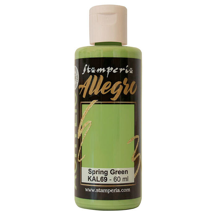 Stamperia - Allegro Acrylic Paint - 60ml - Spring Green
