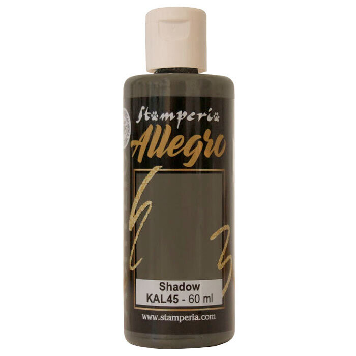 Stamperia - Allegro Acrylic Paint - 60ml - Shadow