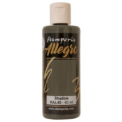 Stamperia - Allegro Acrylic Paint - 60ml - Shadow