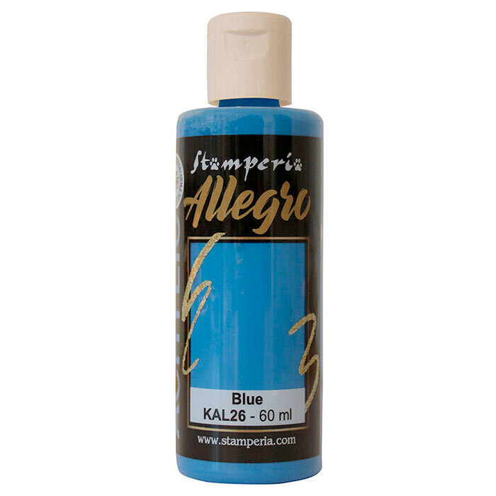 Stamperia - Allegro Acrylic Paint - 60ml - Blue