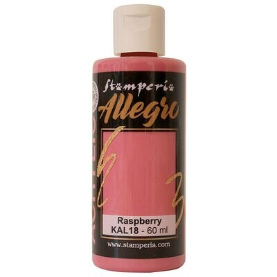 Stamperia - Allegro Acrylic Paint - 60ml - Raspberry