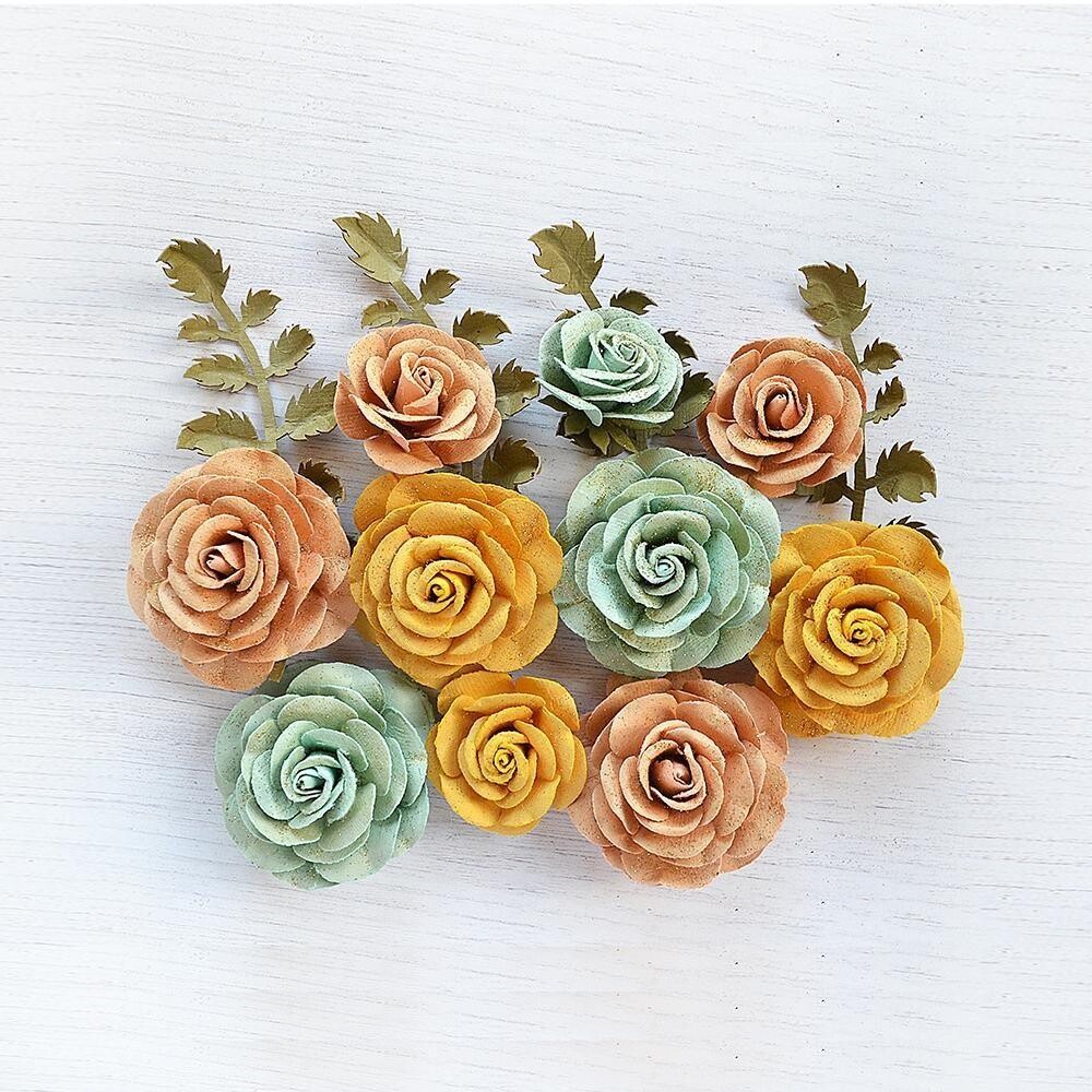 Little Birdie Handmade Flowers - Whitney - Sunshine and Lemonade Roses