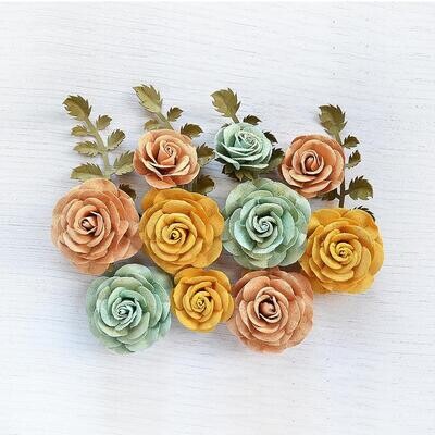 Little Birdie Handmade Flowers - Whitney - Sunshine and Lemonade Roses