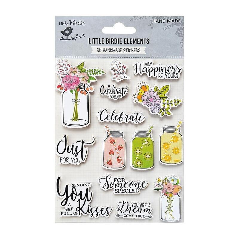 Little Birdie - Embellishment Stickers - Special Celebration