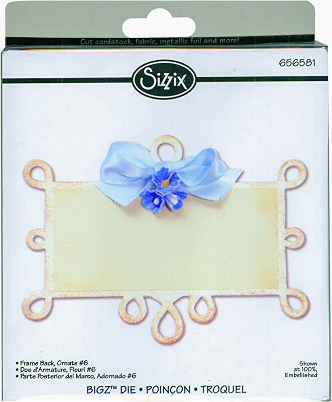 Sizzix - BIGZ Die - Frame Back - Ornate #6